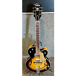 Used Gretsch Guitars Used Gretsch Guitars G6117T HT Anniversary Vintage Sunburst Hollow Body Electric Guitar