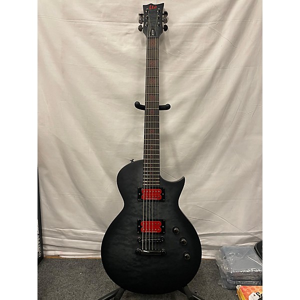 Used ESP Used 2020 ESP LTD BB600B Black Sunburst Satin Baritone Guitars