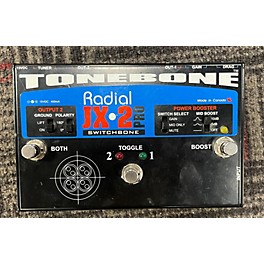 Used Radial Engineering JX2 Switchbone Class A ABY With Boost Pedal