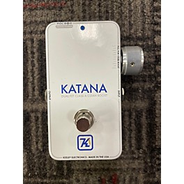 Used Keeley Katana Clean Boost V2 Effect Pedal