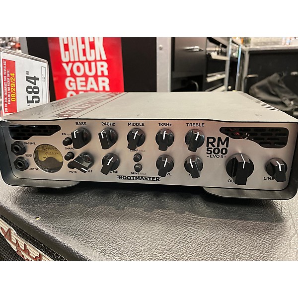 Used Ashdown RM-500-EVOII Bass Amp Head