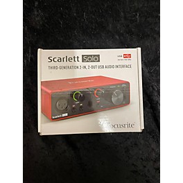 Used Focusrite Scarlett Solo Gen 2 Audio Interface