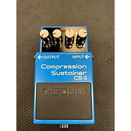 Used BOSS CS3 Compressor Sustainer Effect Pedal