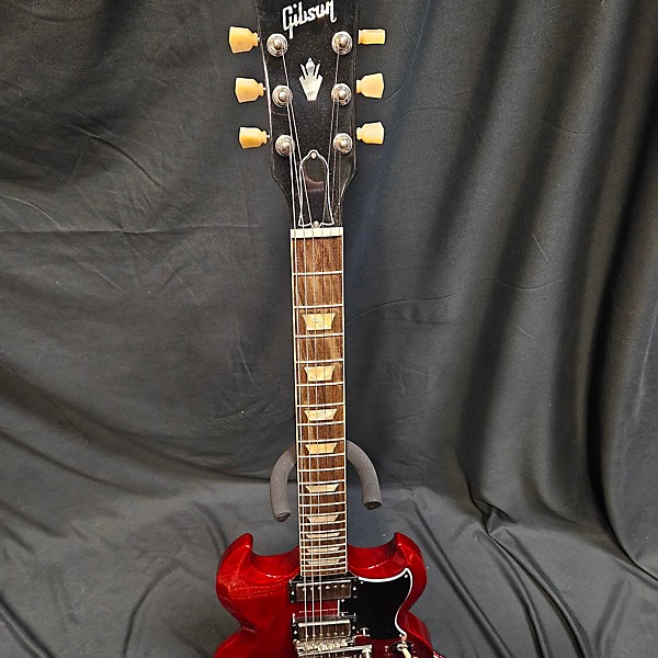 Used Gibson Used Gibson SG STANDARD MAESTRO VIBROLA 61 Red Solid Body Electric Guitar