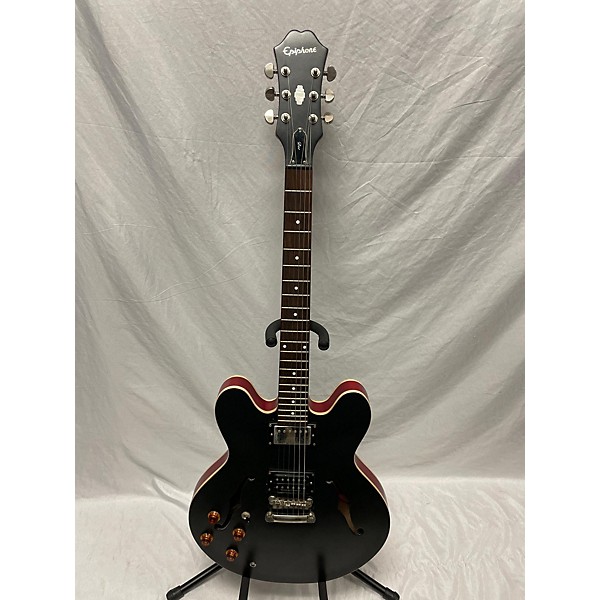 Used Epiphone Used Epiphone Dot Black Hollow Body Electric Guitar