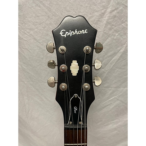 Used Epiphone Used Epiphone Dot Black Hollow Body Electric Guitar