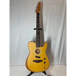 Used Fender Used 2022 Fender Acoustasonic Player Telecaster Butterscotch Blonde Acoustic Electric Guitar