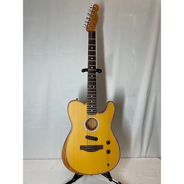Used 2022 Fender Acoustasonic Player Telecaster Butterscotch Blonde Acoustic Electric Guitar,New Products : American Fashion Style Bags On Sale