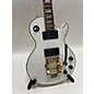 Used Epiphone Used Epiphone Les Paul Custom Alpine White Solid Body Electric Guitar