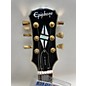 Used Epiphone Used Epiphone Les Paul Custom Alpine White Solid Body Electric Guitar