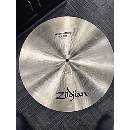 Used Zildjian 17in A Series Medium Thin Crash Cymbal