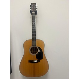 Used Martin Used Martin D35E Natural Acoustic Electric Guitar