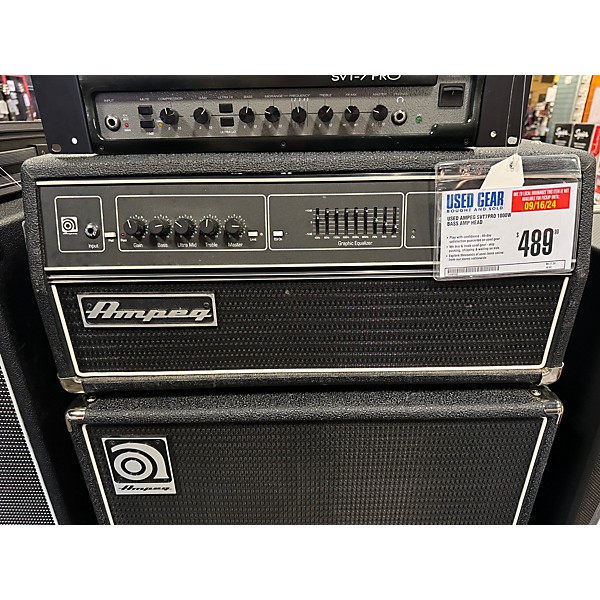 Used Ampeg SVT7PRO 1000W Bass Amp Head