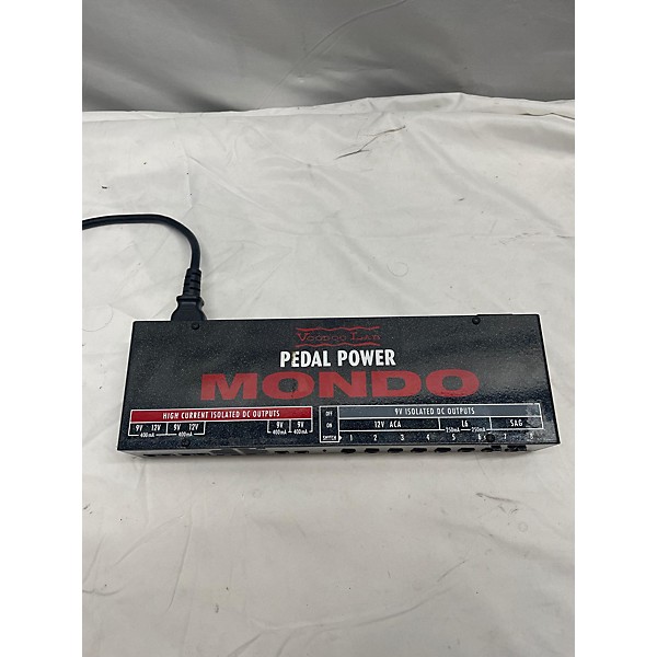 Used Voodoo Lab Pedal Power Mondo Power Supply