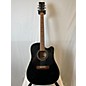 Used Zager Used Zager ZAD 50ce Black Acoustic Electric Guitar thumbnail