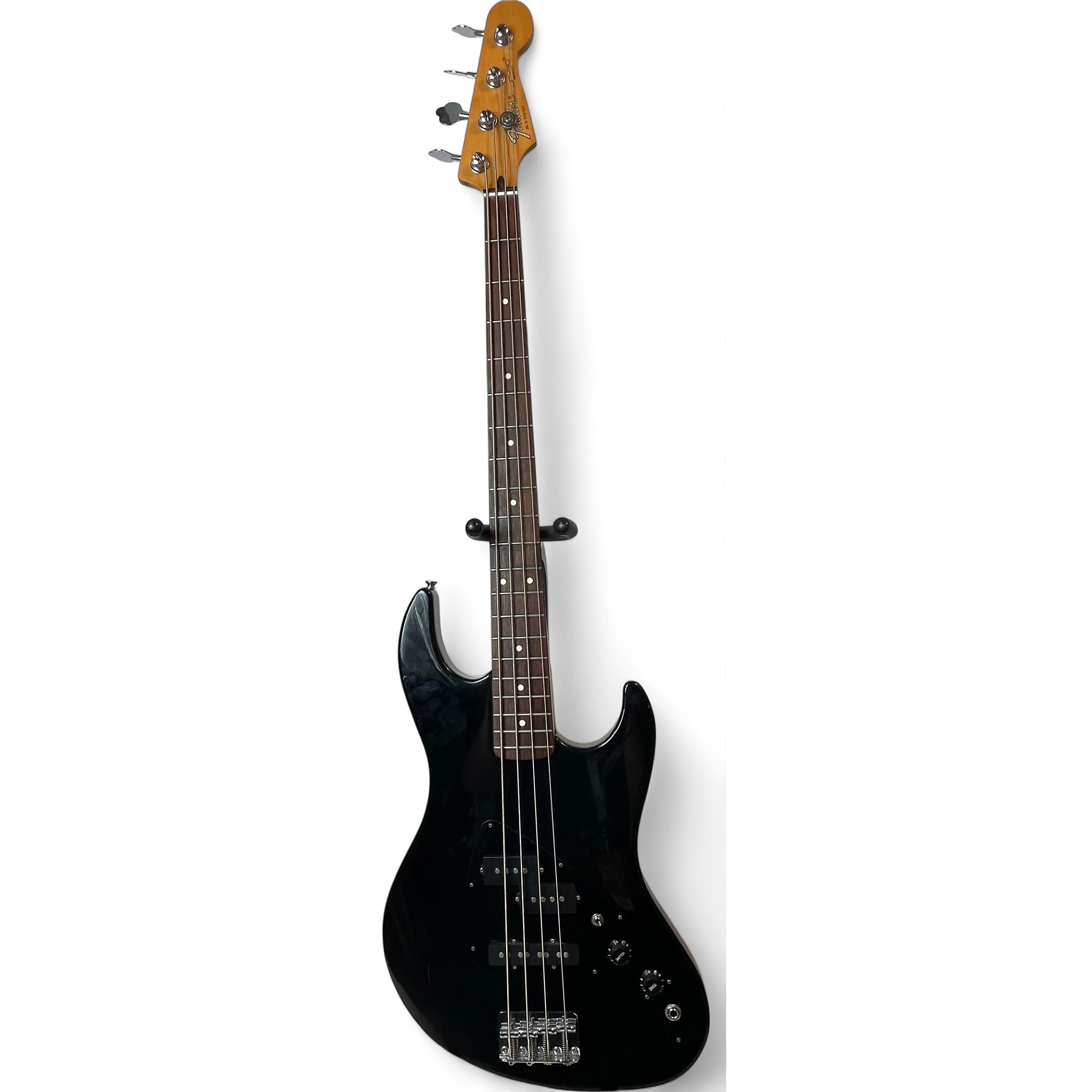 Used Fender JP-90 Bass Black Electric Bass Guitar Black
