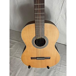 Used Alhambra 10P Cedar Natural Classical Acoustic Electric Guitar