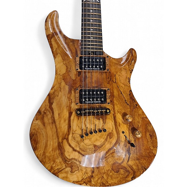 Used Warrior 10 ANNIVERSARY DM71 Natural Solid Body Electric Guitar
