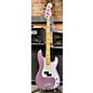 Used Fender 2017 Limited Edition Adam Clayton Precision Bass Purple Sparkle Electric Bass Guitar thumbnail