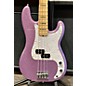 Used Fender 2017 Limited Edition Adam Clayton Precision Bass Purple Sparkle Electric Bass Guitar