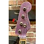 Used Fender 2017 Limited Edition Adam Clayton Precision Bass Purple Sparkle Electric Bass Guitar