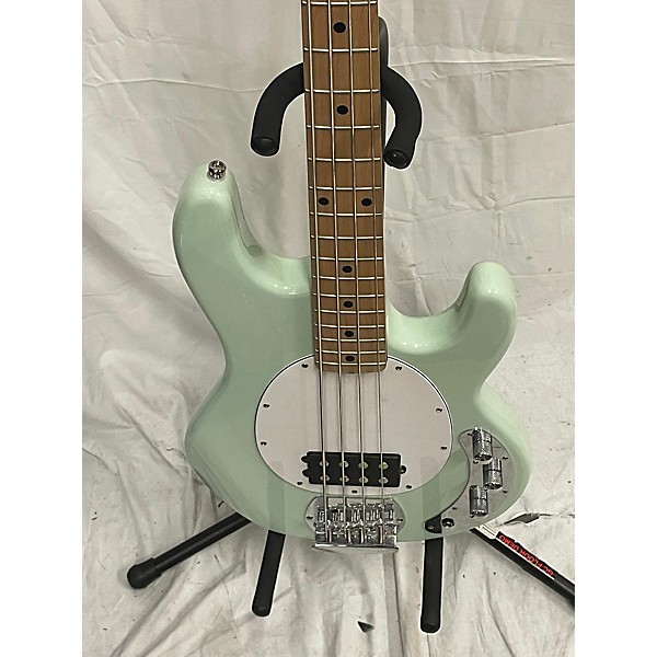 Used Sterling by Music Man Used Sterling By Music Man Sub 4 Surf Green Electric Bass Guitar