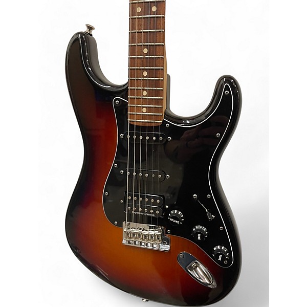 Used Fender Used Fender American Standard Stratocaster HSS 3 Color Sunburst Solid Body Electric Guitar