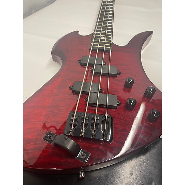 Used B.C. Rich Mockingbird Electric Bass Guitar