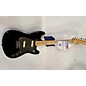 Used Fender Used 1996 Fender Duo Sonic Black And Gold Solid Body Electric Guitar