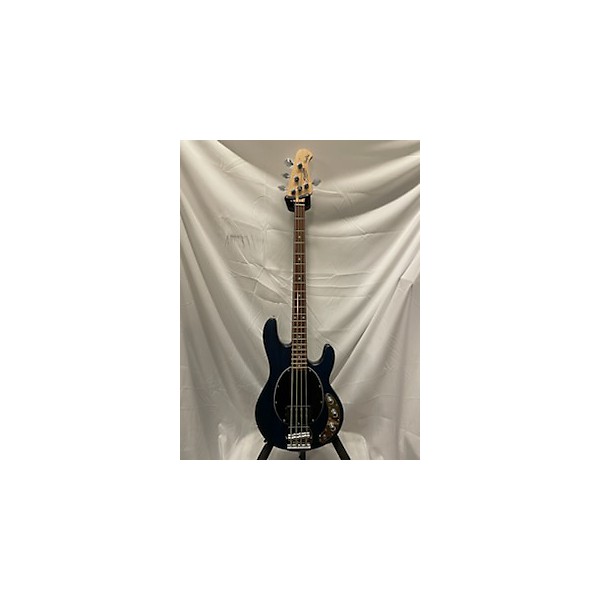 Used Sterling by Music Man Used Sterling By Music Man Sub 4 Trans Blue Electric Bass Guitar