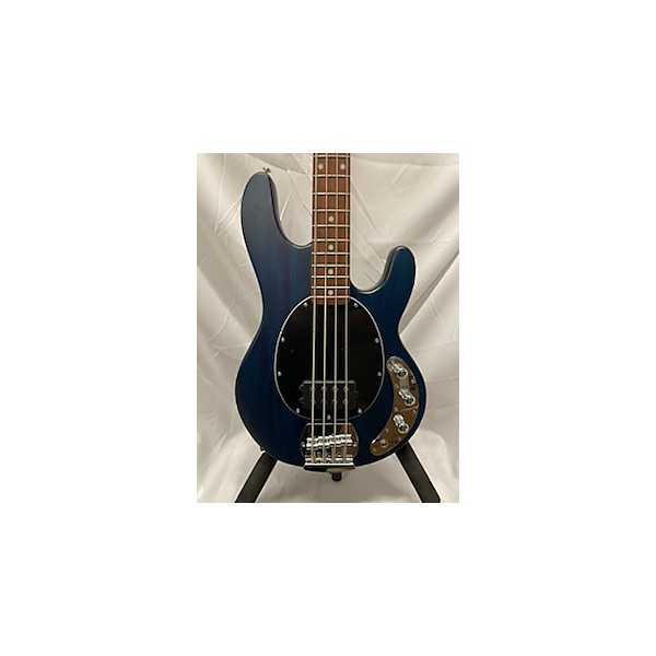 Used Sterling by Music Man Used Sterling By Music Man Sub 4 Trans Blue Electric Bass Guitar