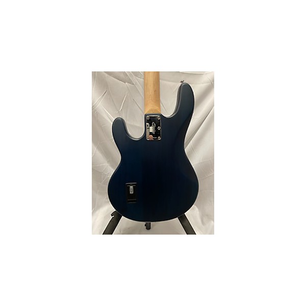 Used Sterling by Music Man Used Sterling By Music Man Sub 4 Trans Blue Electric Bass Guitar