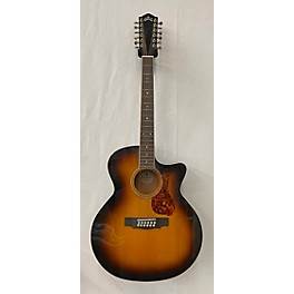 Used Guild Used Guild F-2512ce DELUXE 3 Color Sunburst 12 String Acoustic Electric Guitar