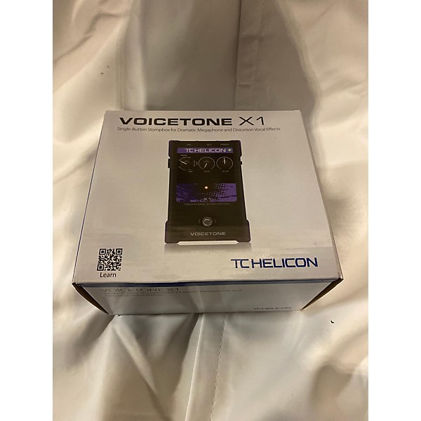 Used TC Helicon VoiceTone Single X1 Vocal Processor