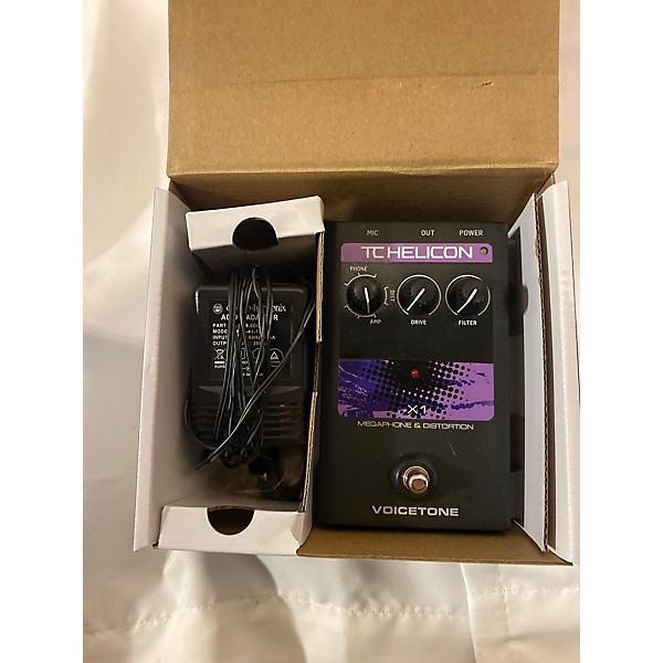 Used TC Helicon VoiceTone Single X1 Vocal Processor