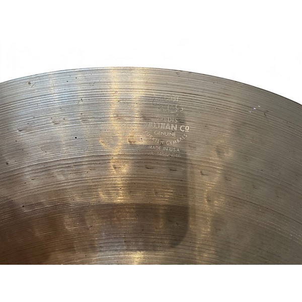 Used Zildjian Used Zildjian 20in CIE Vintage Ride Cymbal