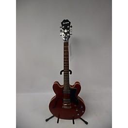 Used Epiphone Used Epiphone Dot Cherry Hollow Body Electric Guitar