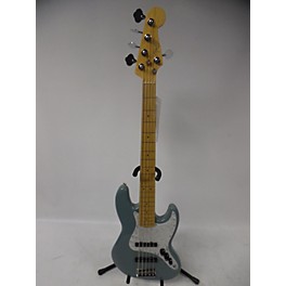 Used Fender Used Fender American Professional Jazz Bass V Blue Agave Electric Bass Guitar