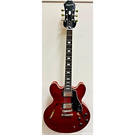 Used Epiphone Used Epiphone ES335 Pro Cherry Red Hollow Body Electric Guitar