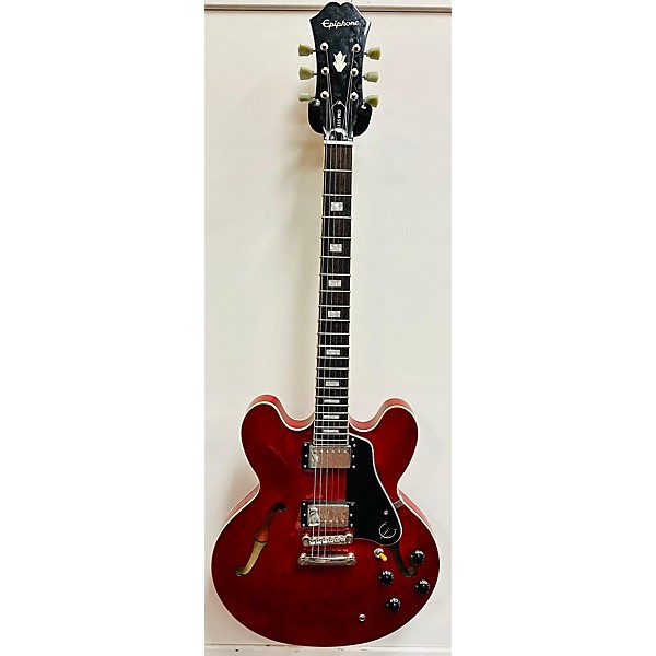 Used Epiphone Used Epiphone ES335 Pro Cherry Red Hollow Body Electric Guitar