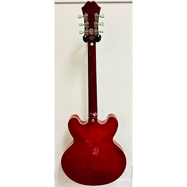 Used Epiphone Used Epiphone ES335 Pro Cherry Red Hollow Body Electric Guitar