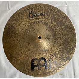 Used MEINL 13in Byzance Dark Hi Hat Pair Cymbal