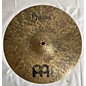 Used MEINL 13in Byzance Dark Hi Hat Pair Cymbal