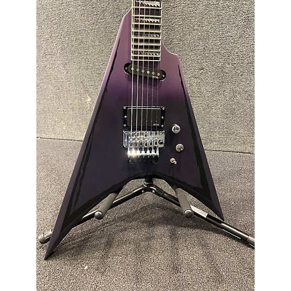 Used ESP Used ESP LTD Alexi Laiho Ripped Purple Solid Body Electric Guitar