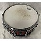 Used Mapex Used Mapex 14X7 BLACK PANTHER SOLIDUS Drum RED BLACK BURST