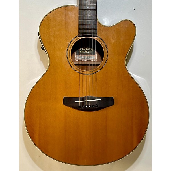 Used Yamaha Used Yamaha Cpx5yn Natural Acoustic Electric Guitar