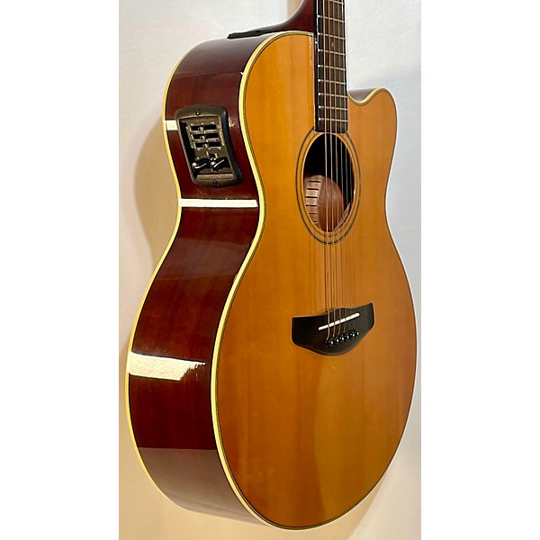 Used Yamaha Used Yamaha Cpx5yn Natural Acoustic Electric Guitar