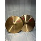 Used Paiste 15in 2002 Medium Hi Hat Pair Cymbal thumbnail