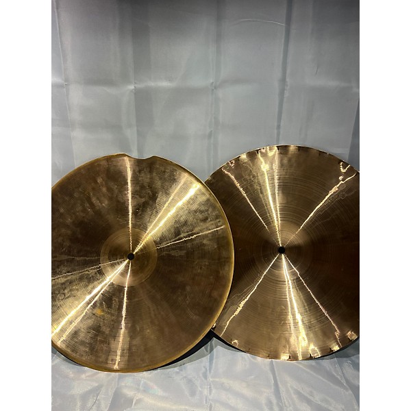 Used Paiste 15in 2002 Medium Hi Hat Pair Cymbal