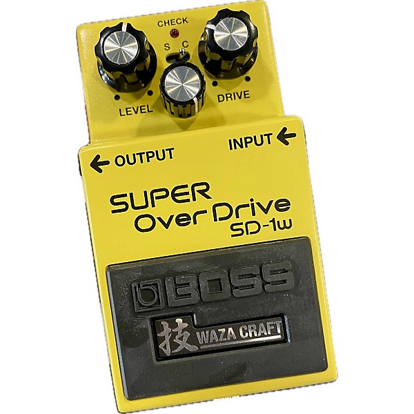 Used BOSS Used BOSS SD1W Super Overdrive Waza Craft Effect Pedal